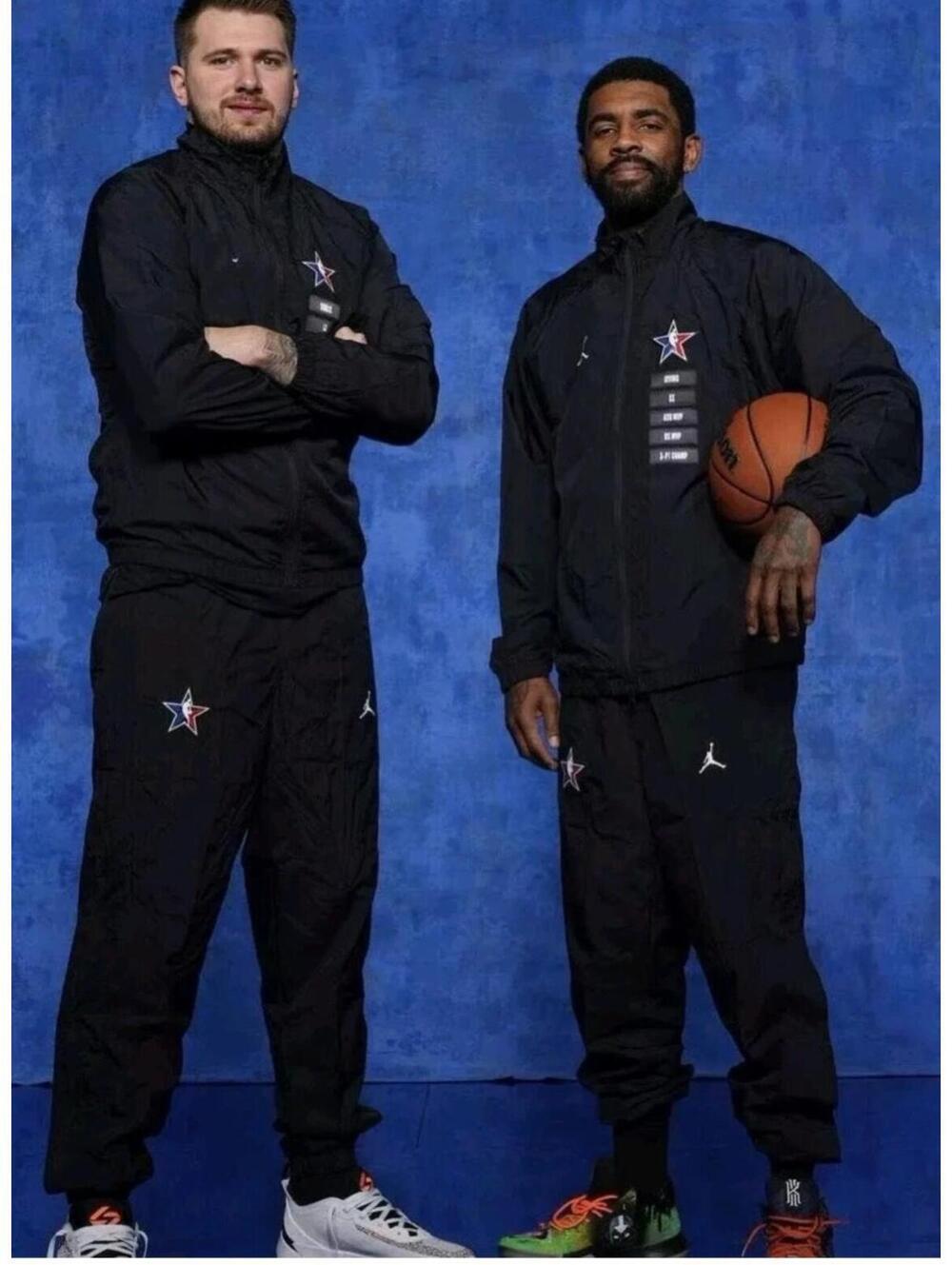 Jordan NBA All-Star 2024 Courtside Pants — Black — Medium(Tag L) — New